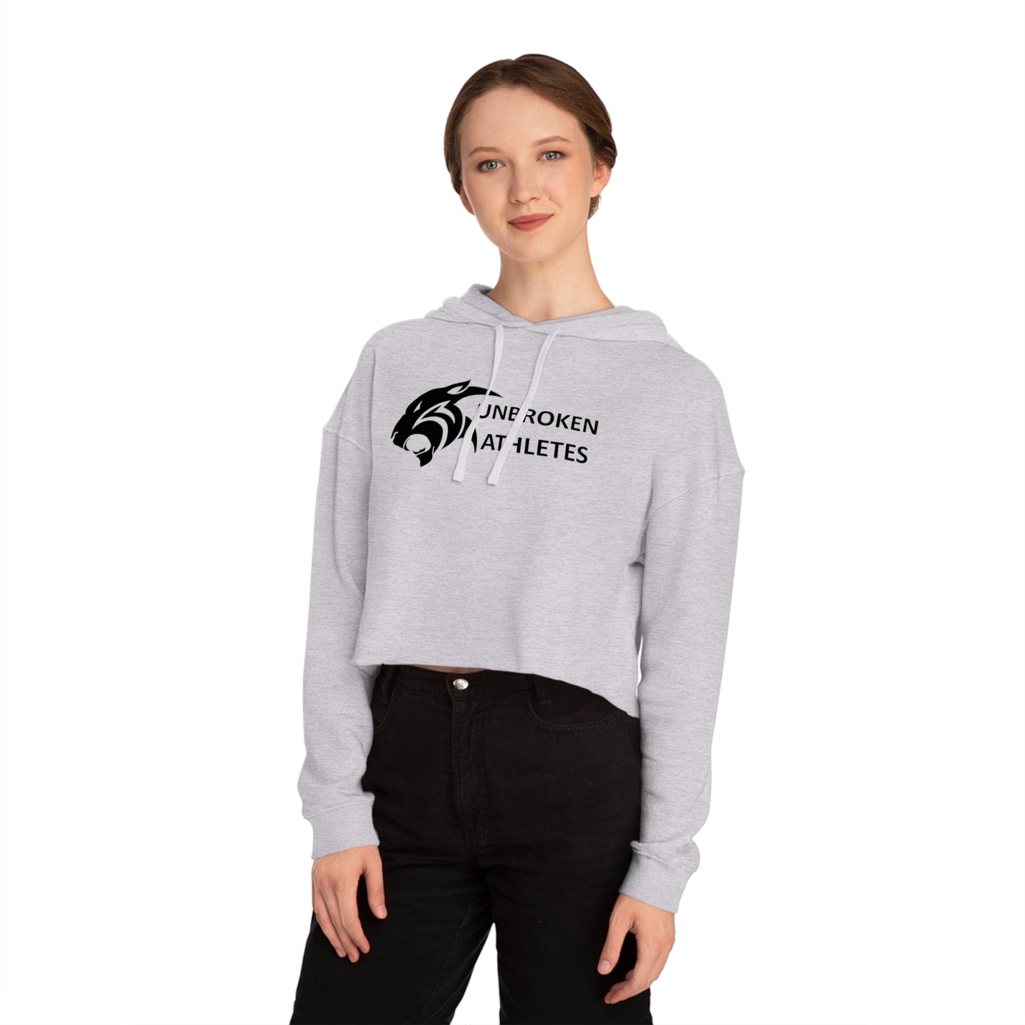 Unbroken Athletes - Cropped Unisex Hoodie
