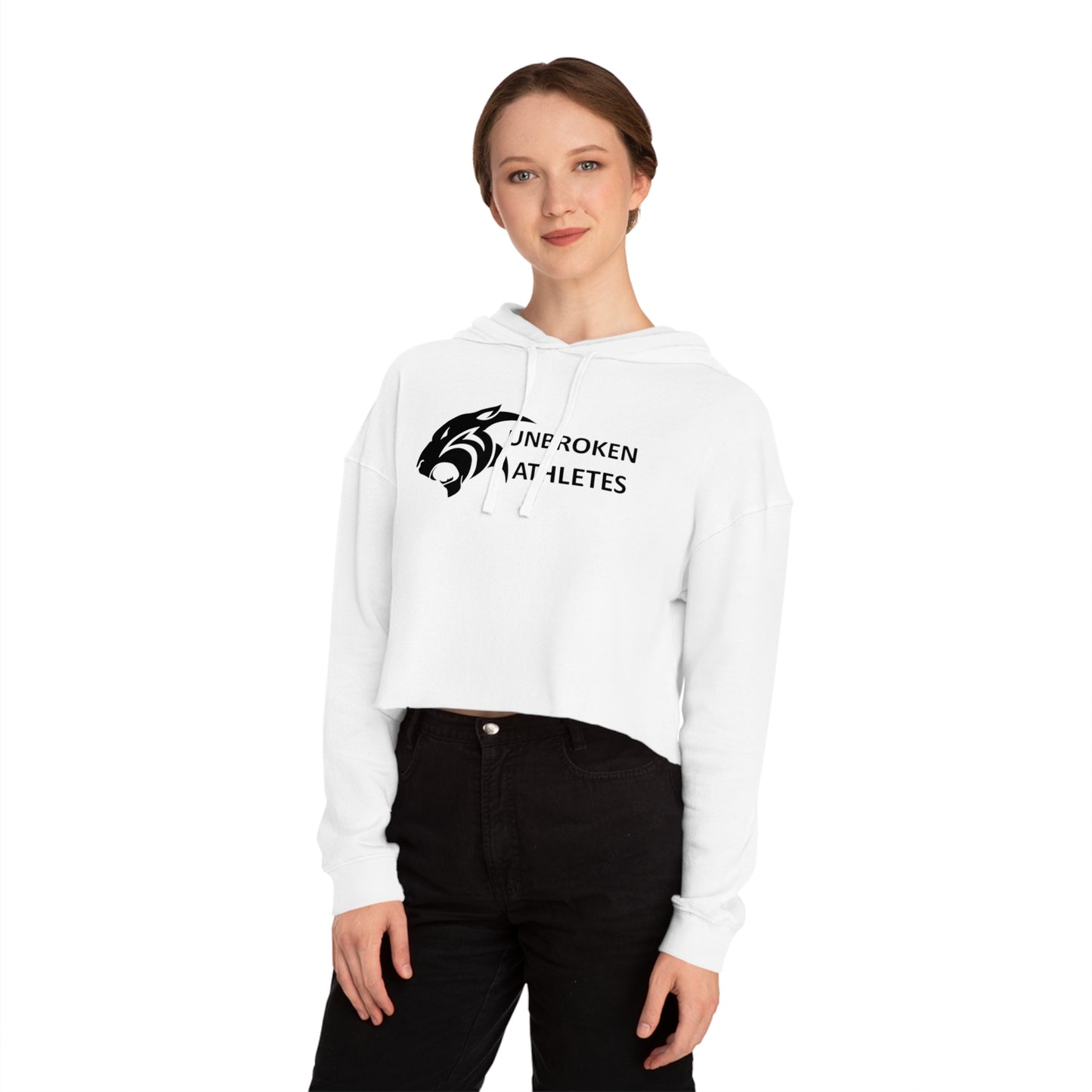 Unbroken Athletes - Cropped Unisex Hoodie
