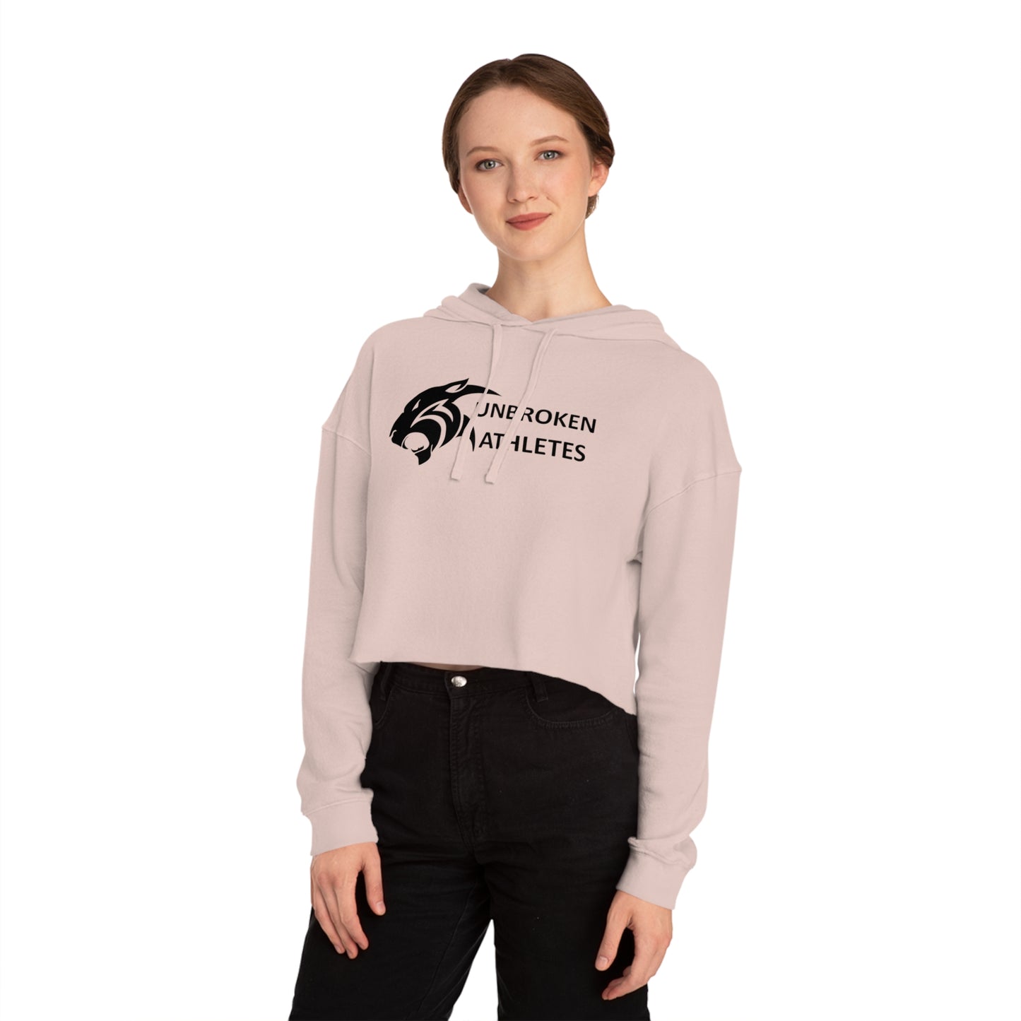 Unbroken Athletes - Cropped Unisex Hoodie