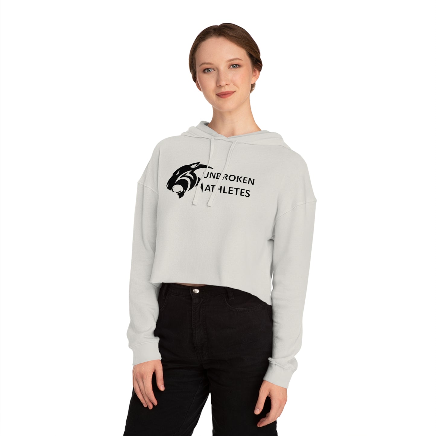Unbroken Athletes - Cropped Unisex Hoodie