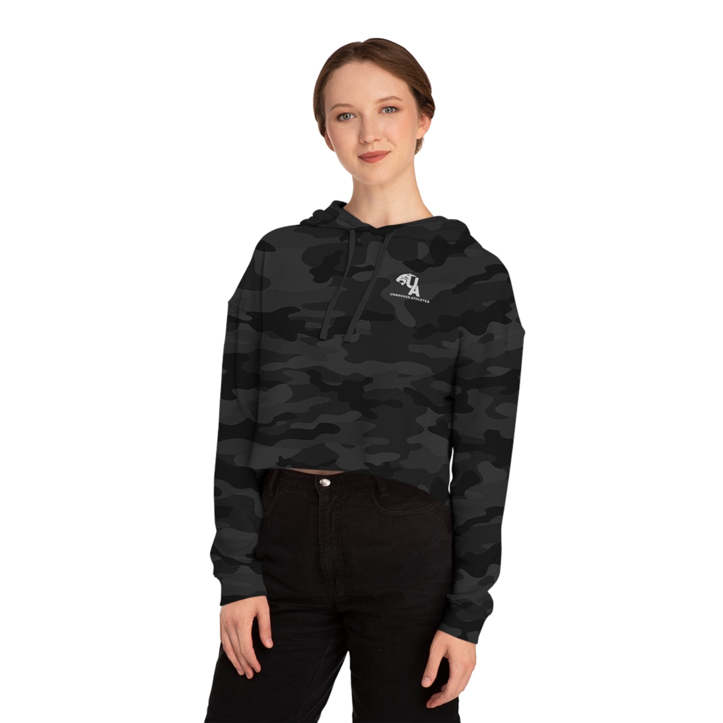 Unbroken Athletes - Cropped Unisex Hoodie